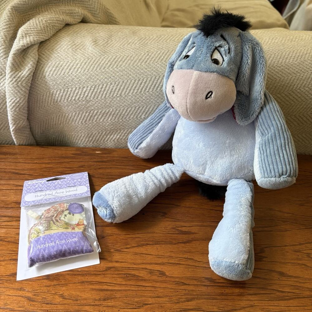 Scentsy Buddy Disney Eeyore Plush RETIRED Comes with Box and Scent Pak